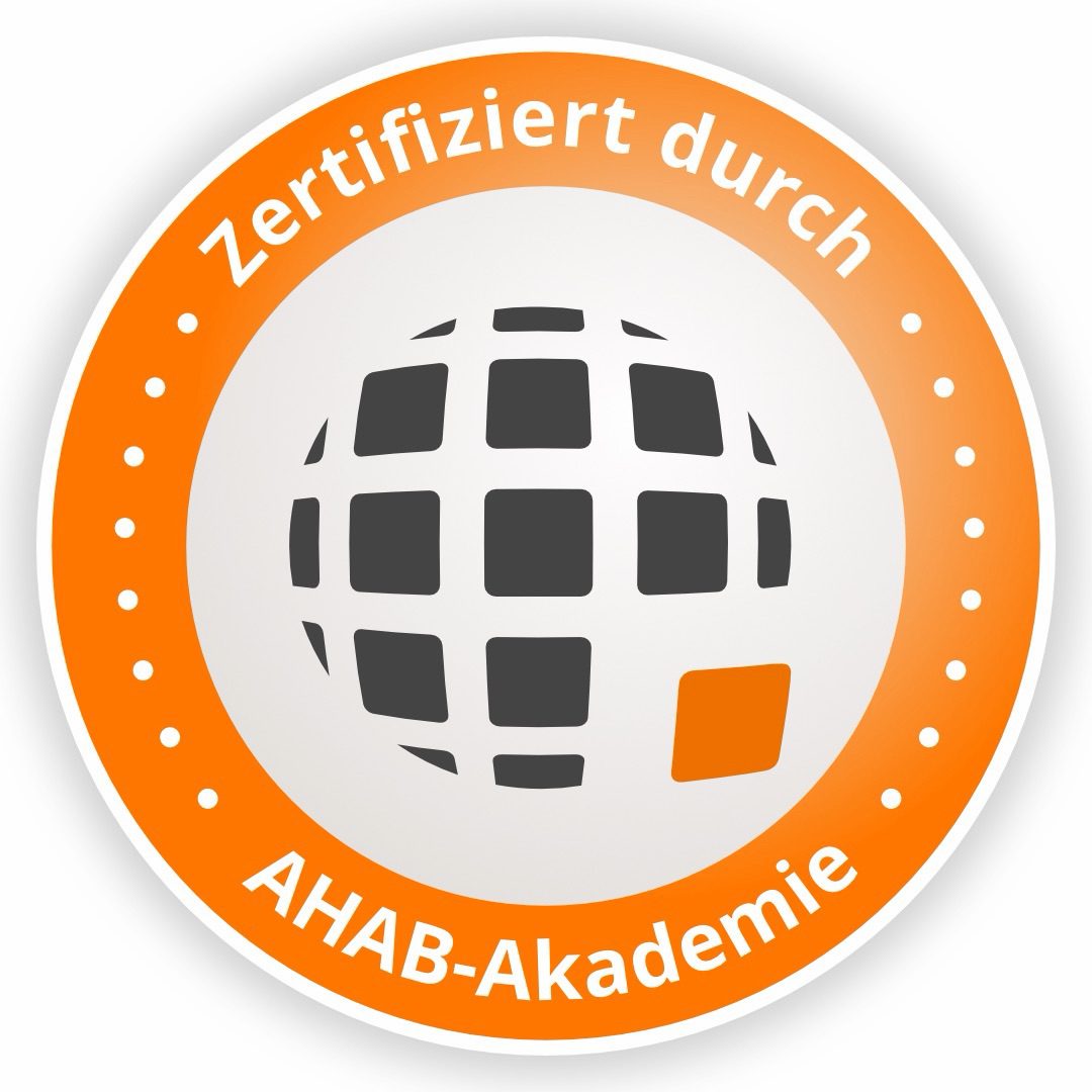 Zertifiziert durch AHAB Akademie